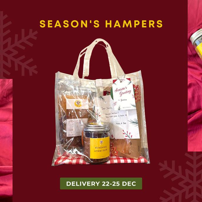 

Hampers Natal & Tahun Baru - Rendang & Lapis Legit | Christmas Hampers .