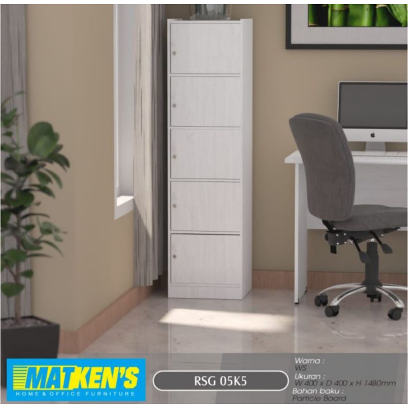 Rak Susun Pintu RSG 5 susun Pintu Rak buku Matkens