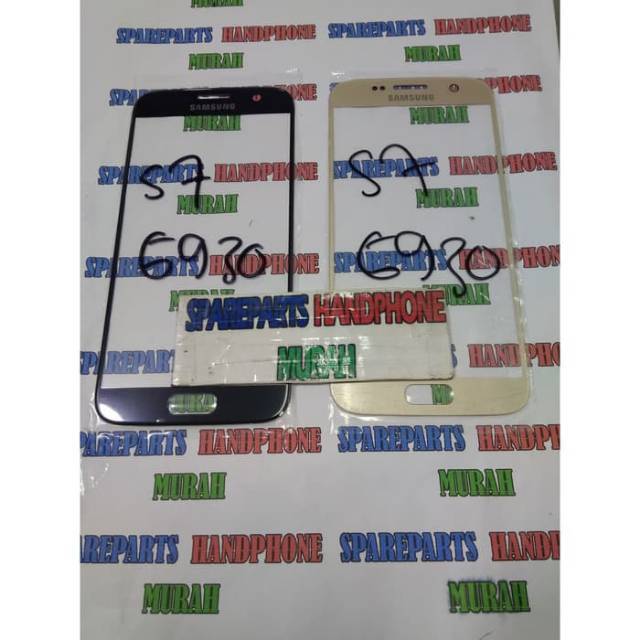 KACA LCD DEPAN GLASS DIGITIZER SAMSUNG S7 FLAT G930 ORIGINAL NEW