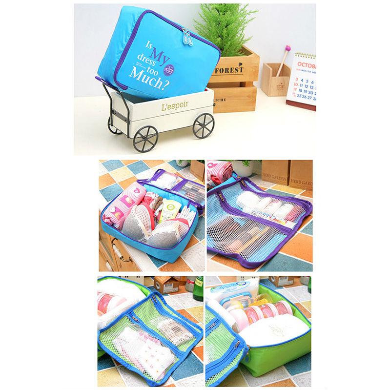 TBI 5pcs TRAVEL KOREAN BAG ORGANIZER