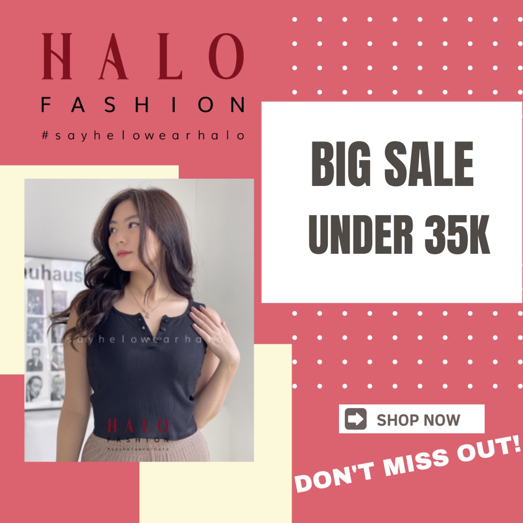 [HaloFashion] BIG SALE CLEARANCE SALE UNDER 35K