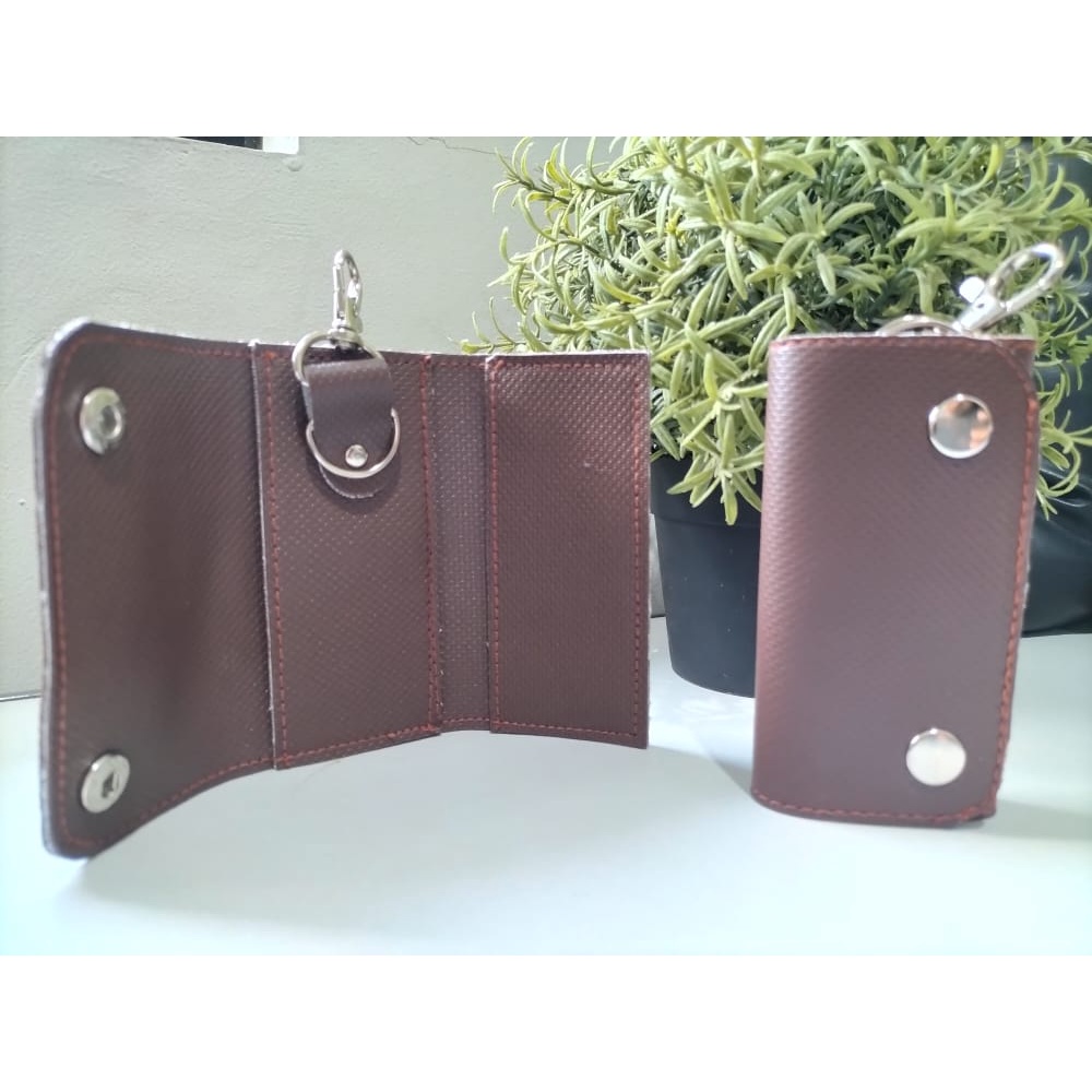 Dompet Gantungan Kunci STNK Motor Mobil / Keychain dompet STNK kartu