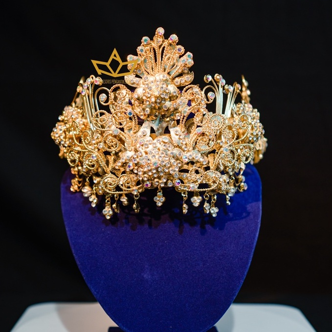 Siger Sunda Janet 3D Gold /Siger manten/siger sunda pengantin murah/siger sunda/Siger Sunda Penganti