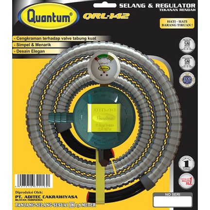 ORIGINAL QUANTUM REGULATOR GAS SET