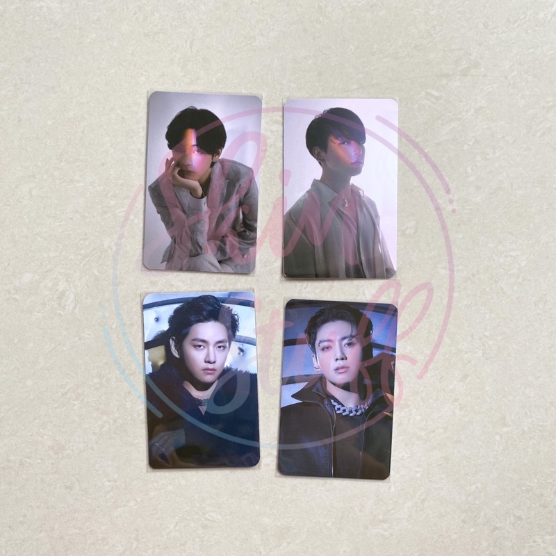 READYSTOCK BTS PROOF LUCKY DRAW PHOTOCARD TAEHYUNG JUNGKOOK M2U SOUNDWAVE POWERSTATION