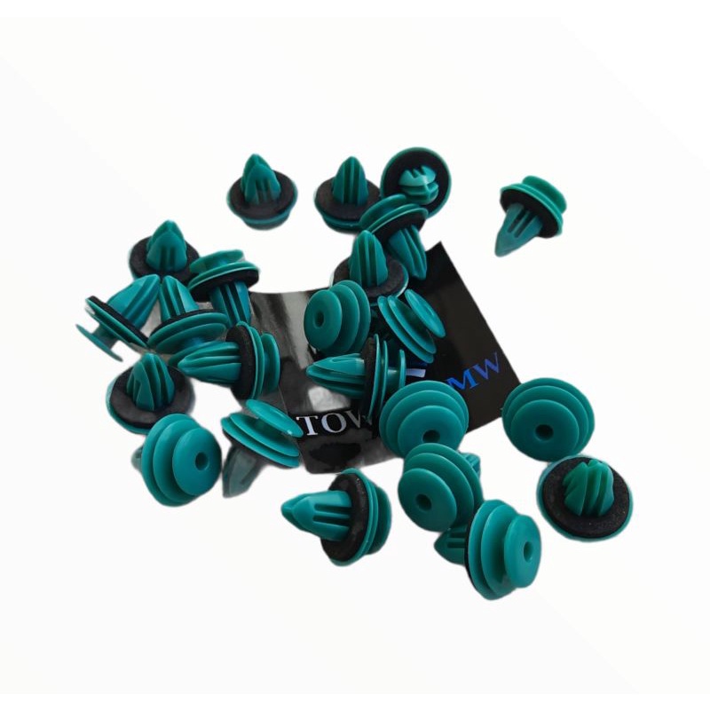 paket 10 pcs klip pengunci Doortrim BMW E46 E39 E90 E60 F10 X3 X5.