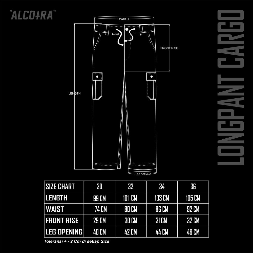 LP CARGO CARCOAL #2 // LONG PANTS CARGO CARCOAL