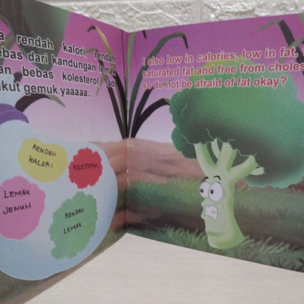 Buku Cerita Dongeng BROKOLI Untuk Anak / Bilingual