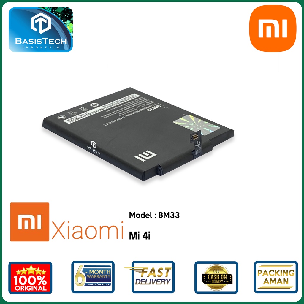 BATERAI XIAOMI Mi 4i - XIAOMI Mi4i - BM33 - ORI