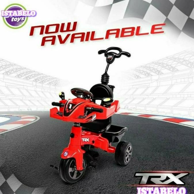 Mainan Sepeda Dorong Roda Tiga Anak Laki Permpuan Balita Terbaru Keren Paradilachandra5