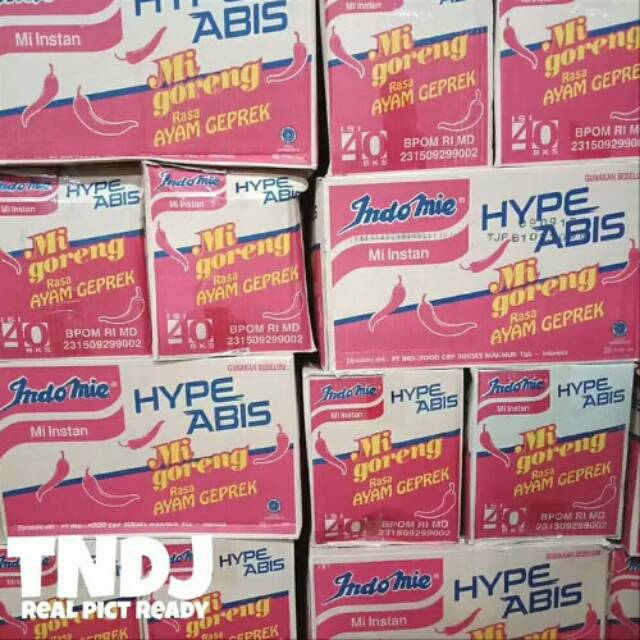 

Indomie ayam geprek hype abis