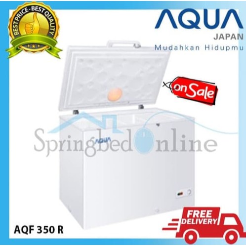 Aqua Chest Freezer Box AQF 350 R Garansi Resmi