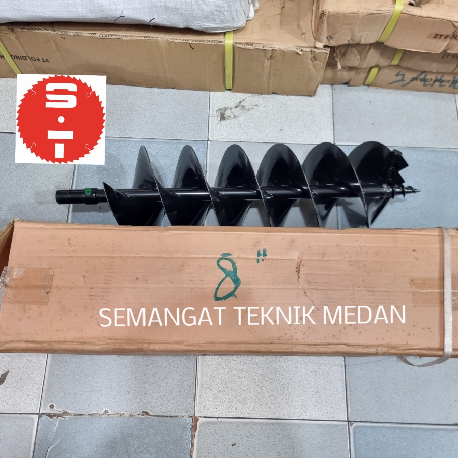 8" MATA BOR MESIN ALAT TANAH BIOPORI EARTH 8 " INCH 20CM 20 CM