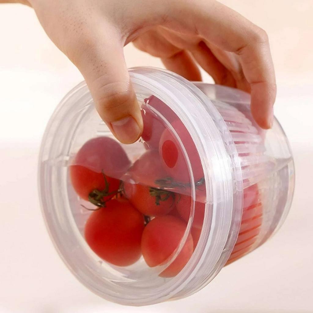 Negi Herbs Container with Strainer