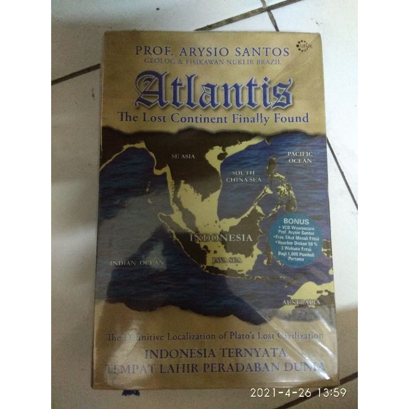 ATLANTIS. THE LOST CONTINENT FINALLY FOUND.