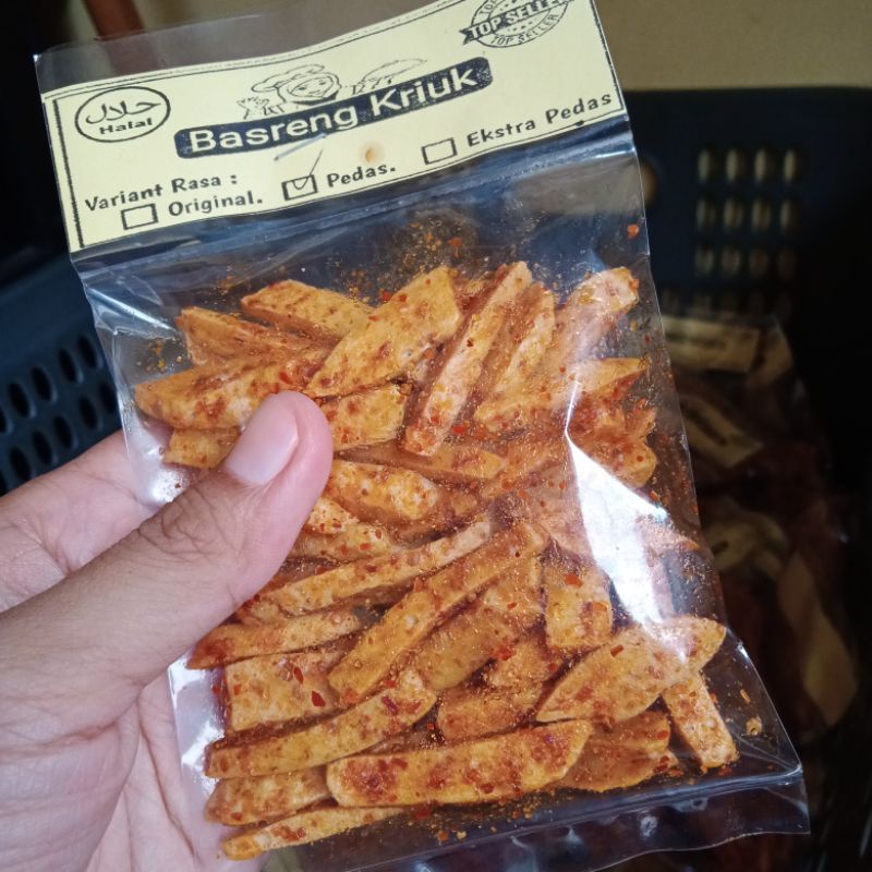 

Basreng Pedas Daun Jeruk