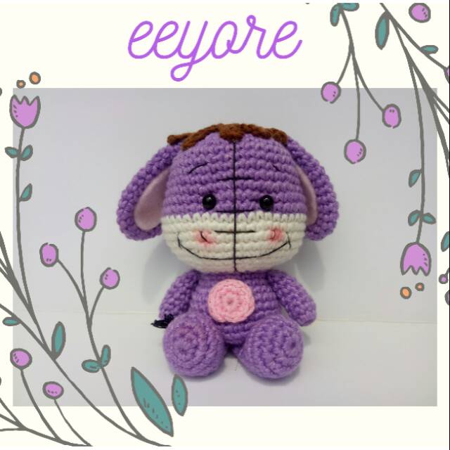 Boneka rajut / amigurumi / eeyore