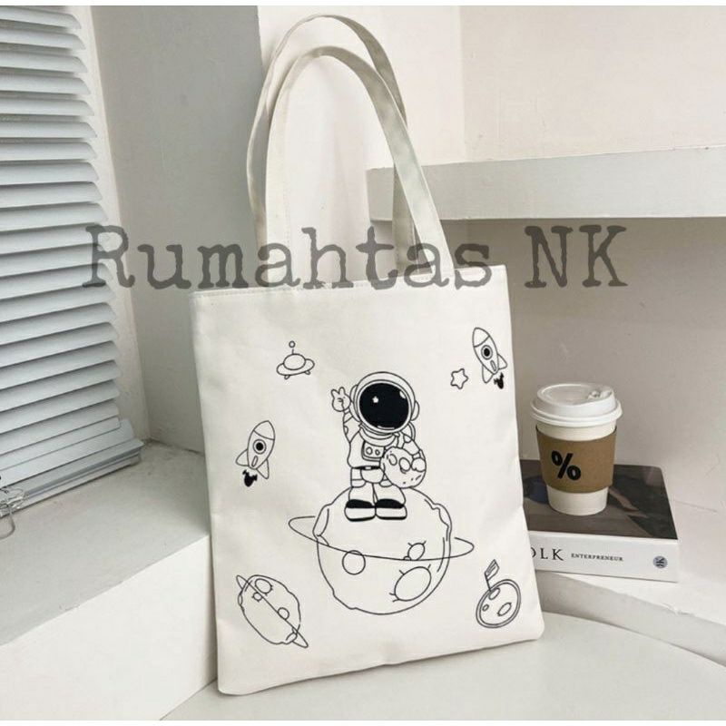 Arifirn Astronod NK - Tas Tote Bag Motif Lucu