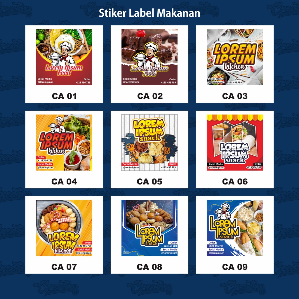 

ISI 25 PCS STIKER LABEL MAKANAN / STIKER PRODUK / STIKER UMKM / STIKER MINUMAN / LABEL PRODUK