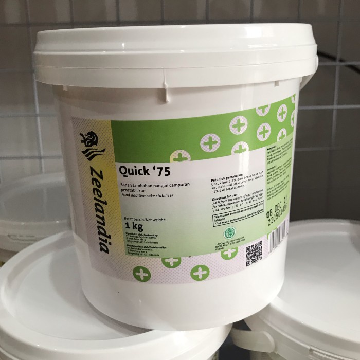 

Siap Kirim Sp Quick 75 Emulsifier Zeelandia