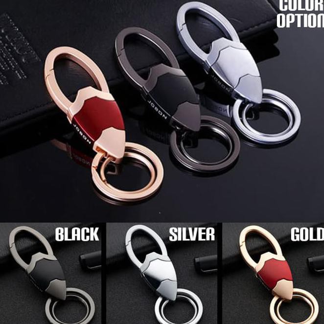 2SAP GANTUNGAN KUNCI EKSKLUSIF ORIGINAL JOBON PREMIUM KEYCHAIN (JB11) - GOLD JXK4
