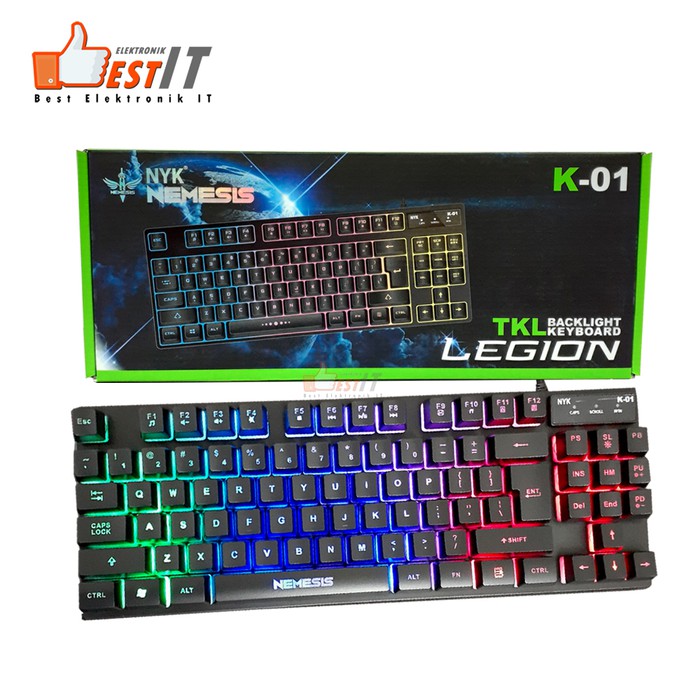 Keyboard Gaming NYK TKL K01 Gaming Keyboard