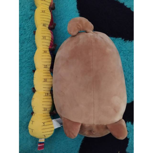 Boneka bantal rubah bahan seperti miniso
