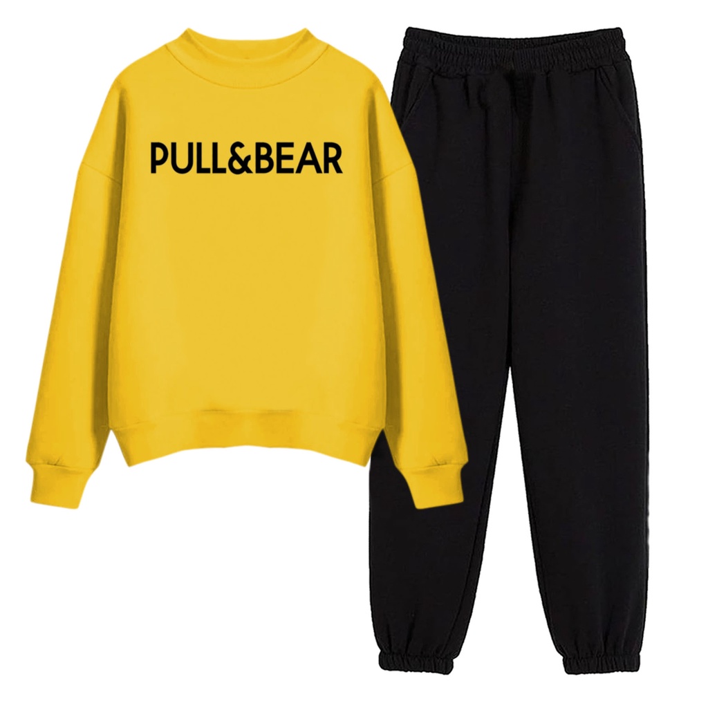 Bess - Setelan Set Jogger Wanita / Setelan Set PULL&amp;BAR