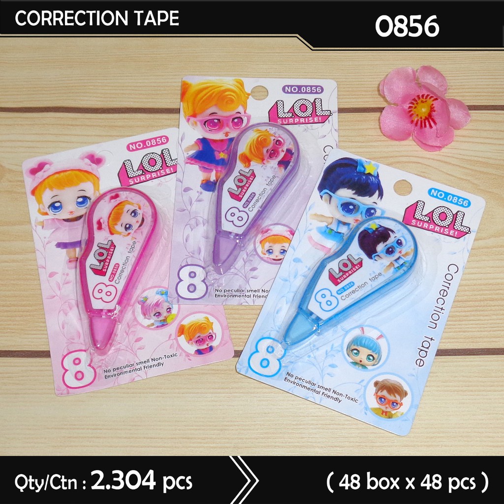 

Tipex / tipx / tip ex roll correction tape lol 0856 (48)