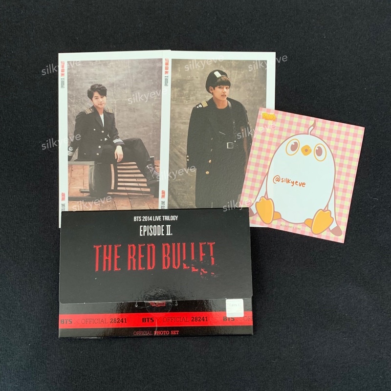bts rare 2014 the red bullet photoset taehyung v jin seokjin