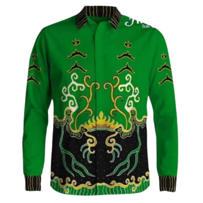 Bahan Batik semi sutra khas Lampung