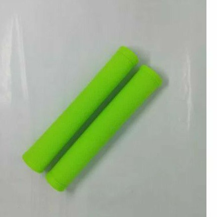 hand grip sepeda fixie hijau - hand grip sepeda panjang - hand grip sepeda