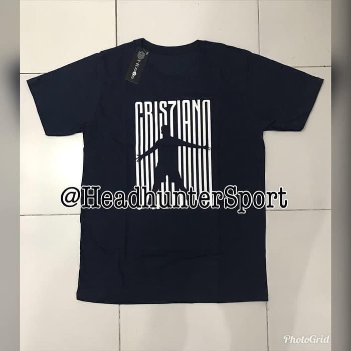 TSHIRT  KAOS BAJU COMBED 30S CR7 JUVENTUS CRISTIANO RONALDO