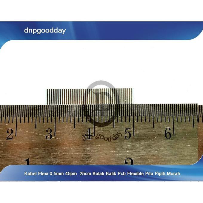 

Kabel Flexi 0,5Mm 45Pin 25Cm Bolak Balik Pcb Flexible Pita Pipih Mura Dnpgood11 Murah