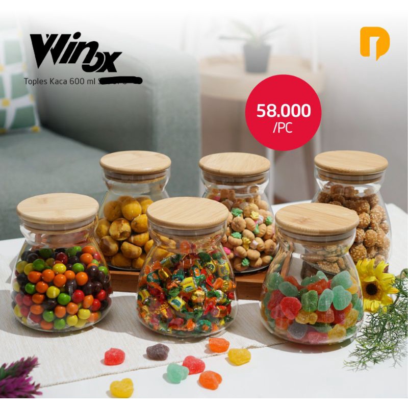 Winox - Toples Kaca 600ml