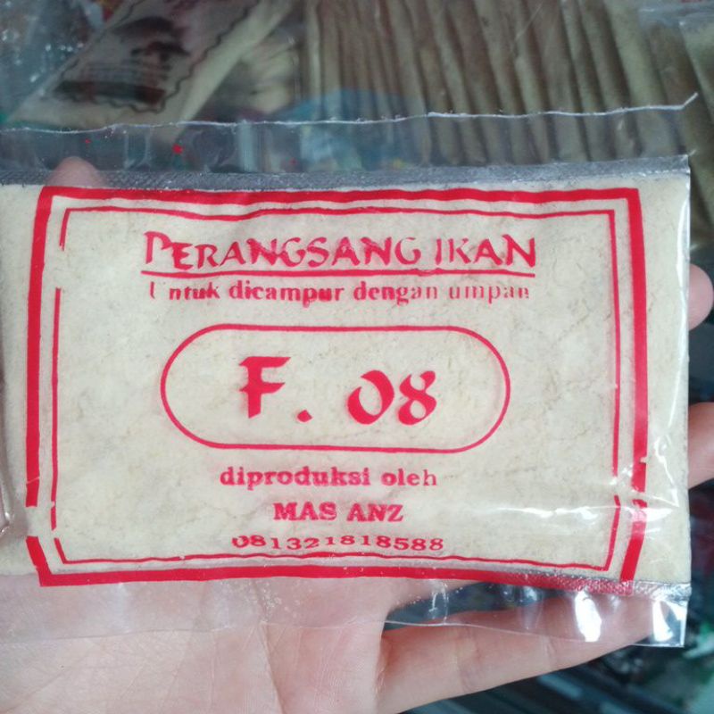 perangsang ikan campuran umpan ikan F.08