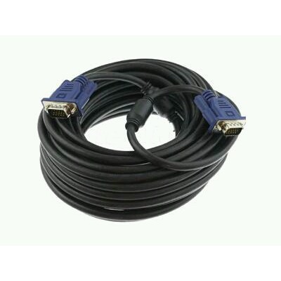 CABLE VGA MALE MALE 10M MONITOR LCD / LED KABEL MALE TO MALE 15 PIN 10 METER