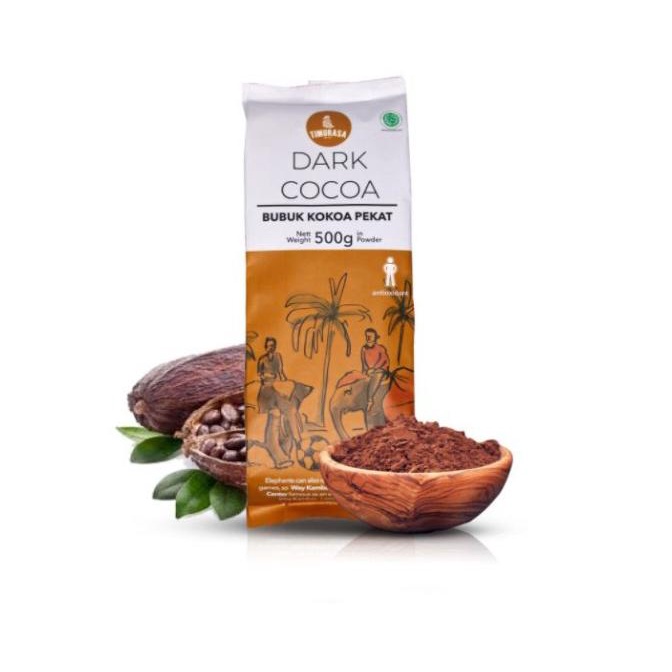 

Timurasa Dark Cocoa Powder 500Gr - Bubuk Kakao Hitam - Coklat Bubuk