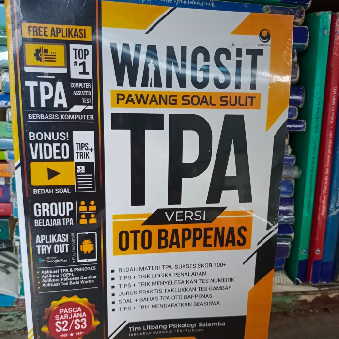 

✨COD✨ Buku WANGSIT TPA VERSI OTO BAPPENAS