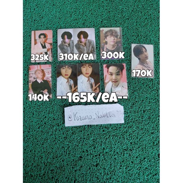 pc ld proof pws taehyung/pc ld proof m2u taehyung/rpc taehyung decokit/pc ld pws rm/rpc mots clue ve