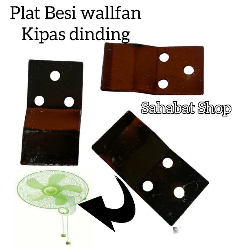 BRAKET PLAT BESI BESAR UNTUK KIPAS ANGIN DINDING WALLFAN MULTI COSMOS MIYAKO