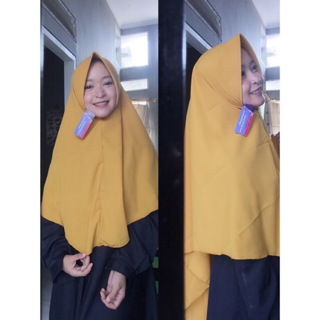 Khimar Wolfis Syari Pet Antem Kekinian Galeri Ukhti Collection