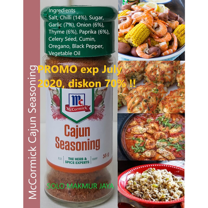 

Roxx.ea - .ea - .ea Mccormick Mc Cormick Cajun Spice Bumbu 35 G
