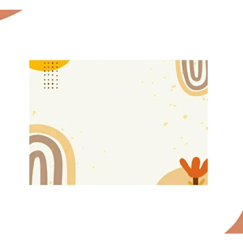 Kartu Ucapan + REQUEST KATA KATA Brief Card 12x10cm | Request Kartu Ucapan Kado Kelahiran