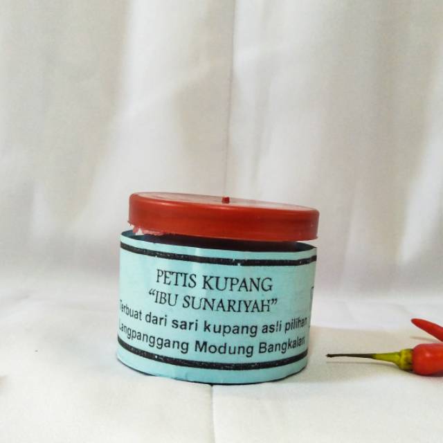 

Petis Kupang Original (tidak pedas)