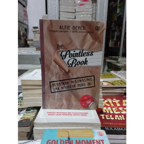 OBRAL BUKU MOTIVASI / PENGEMBANGAN DIRI / INSPIRASI / MARKETING / SETRUM WARSITO / TONI WENAS / MURAH ORIGINAL-THE POINTLESS BOOK