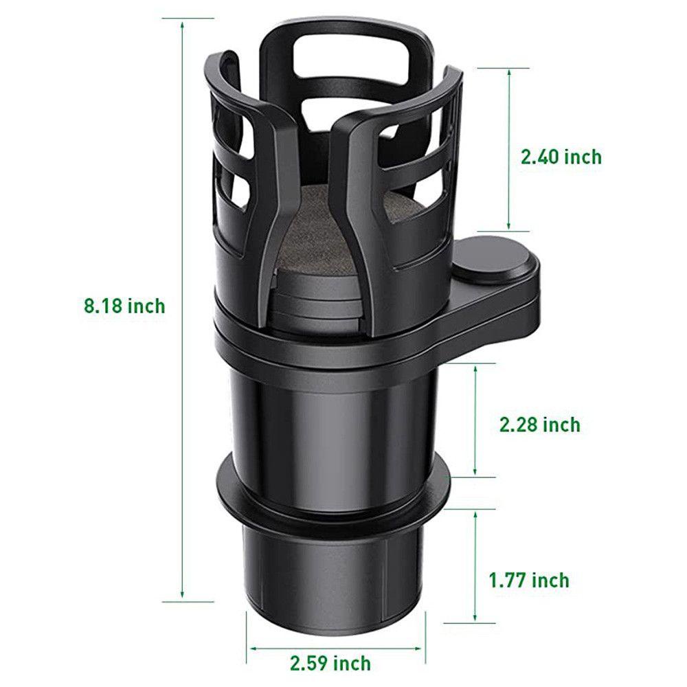 Bracket Cup holder Populer Rak Penyimpanan Multifungsi Terbaru360°Rotasi Dapat Diatur 2in1