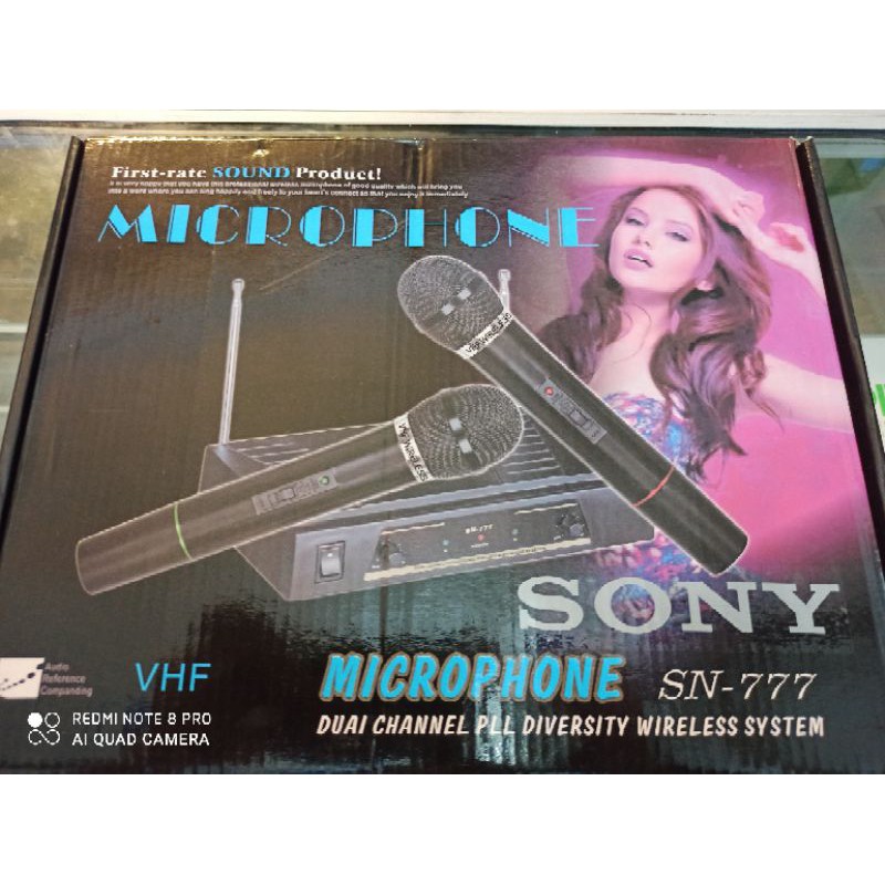 mic wireless Sony SN-777