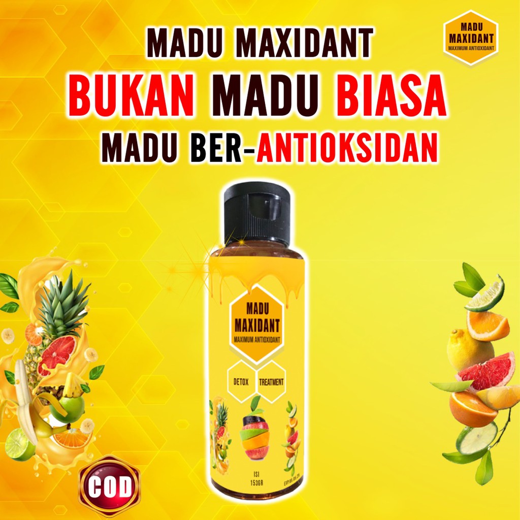 Madu Maxidant Almahaz 154 GR Madu Asli Madu Murni Madu Anak Madu Lemon