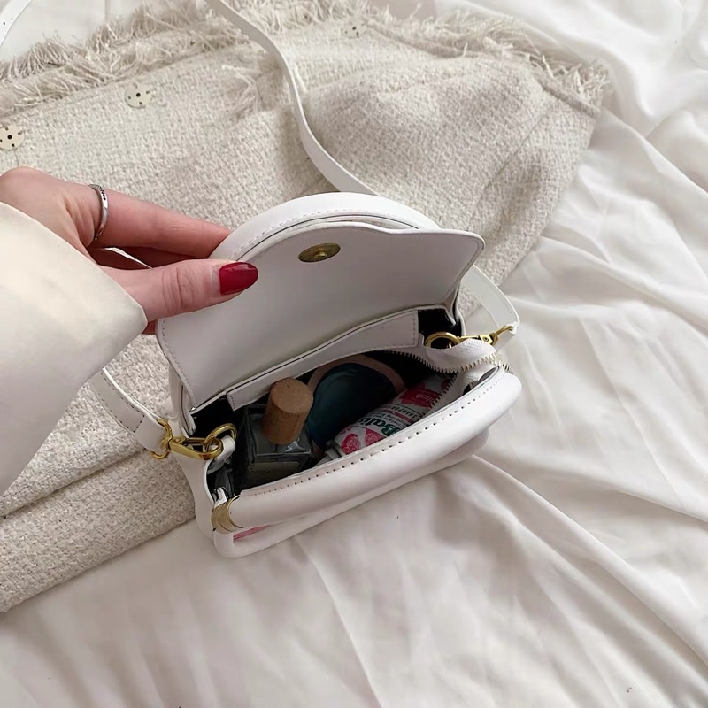 [ready stock] manda mini bag | tas selempang ukuran mini lucu imported motif kotak kotak hijau bunga putih pink lollipop gaya korea